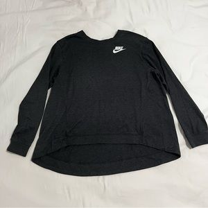 Nike sportswear gray long sleeve size L
